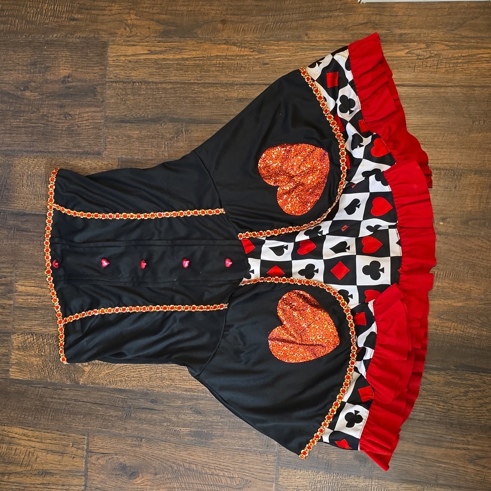 Halloween Queen of Hearts dress